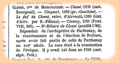 Clessé Belisaire Ledain