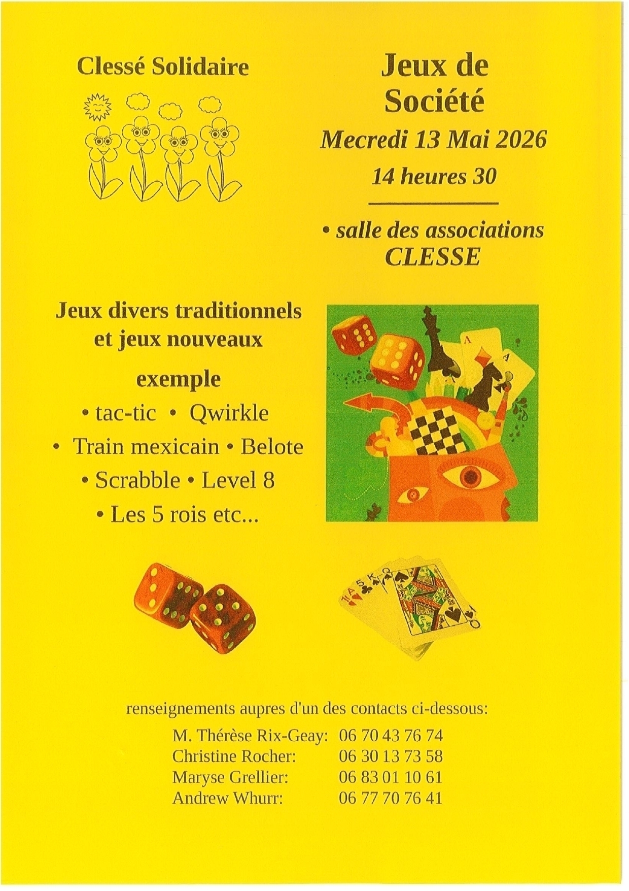 Clessé solidaire - 13 mai 2026