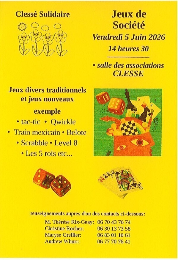 Clessé solidaire - 5 juin 2026