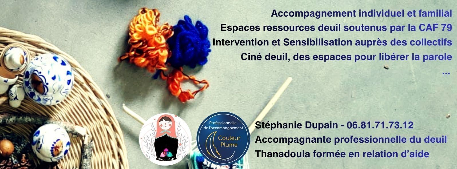 Coordonnée Stéphanie DUPAIN - Acc. deuil