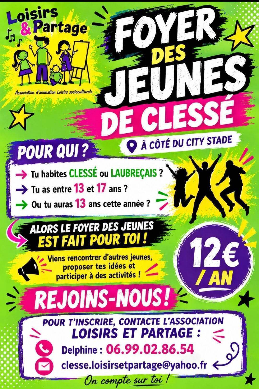 Foyer des jeunes - 2026/2027