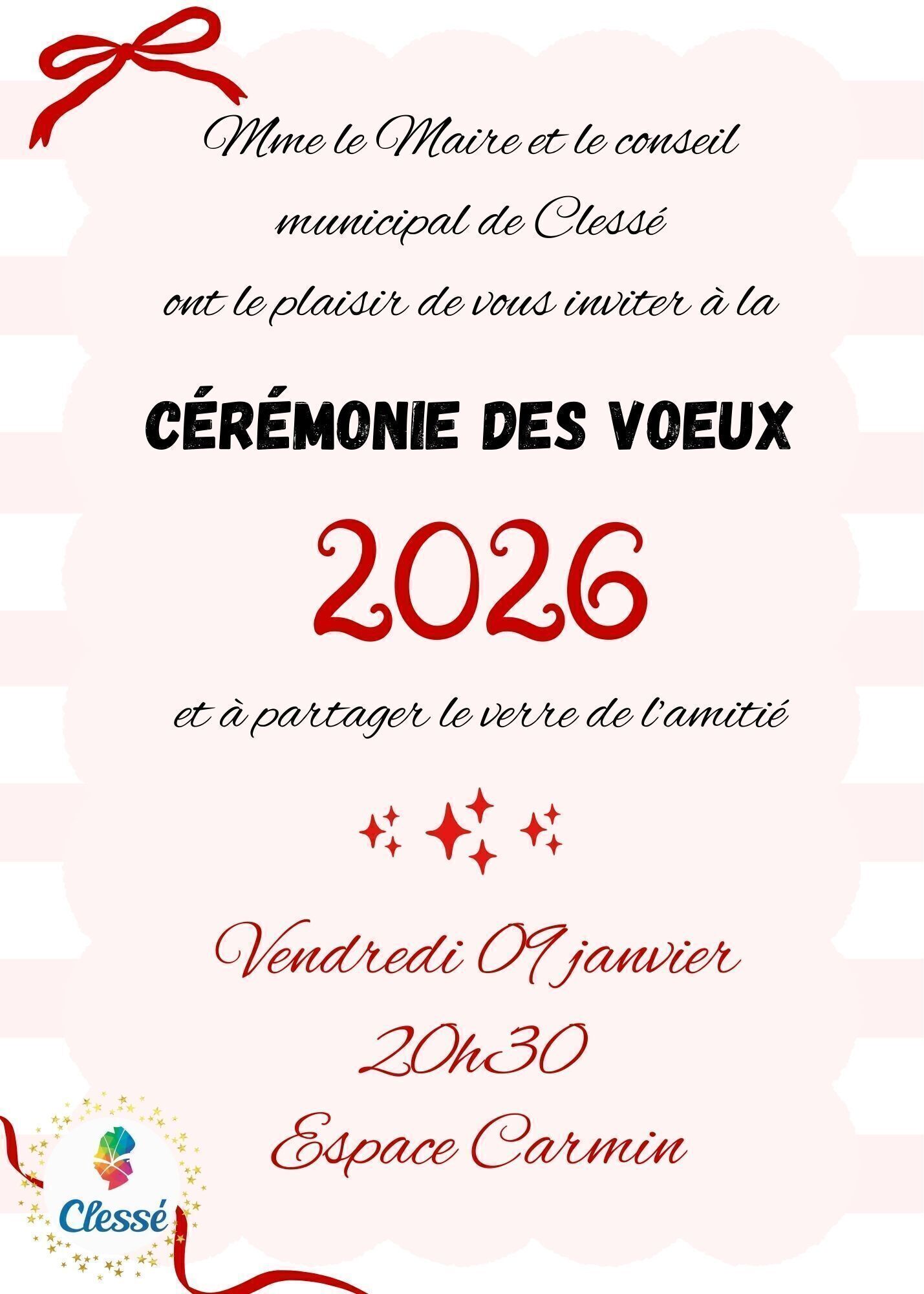 Invitation voeux 2026