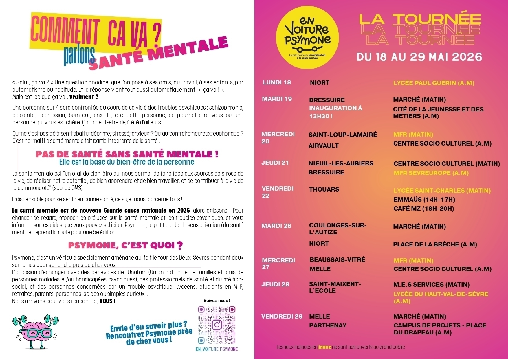 Programme En voiture Psymone