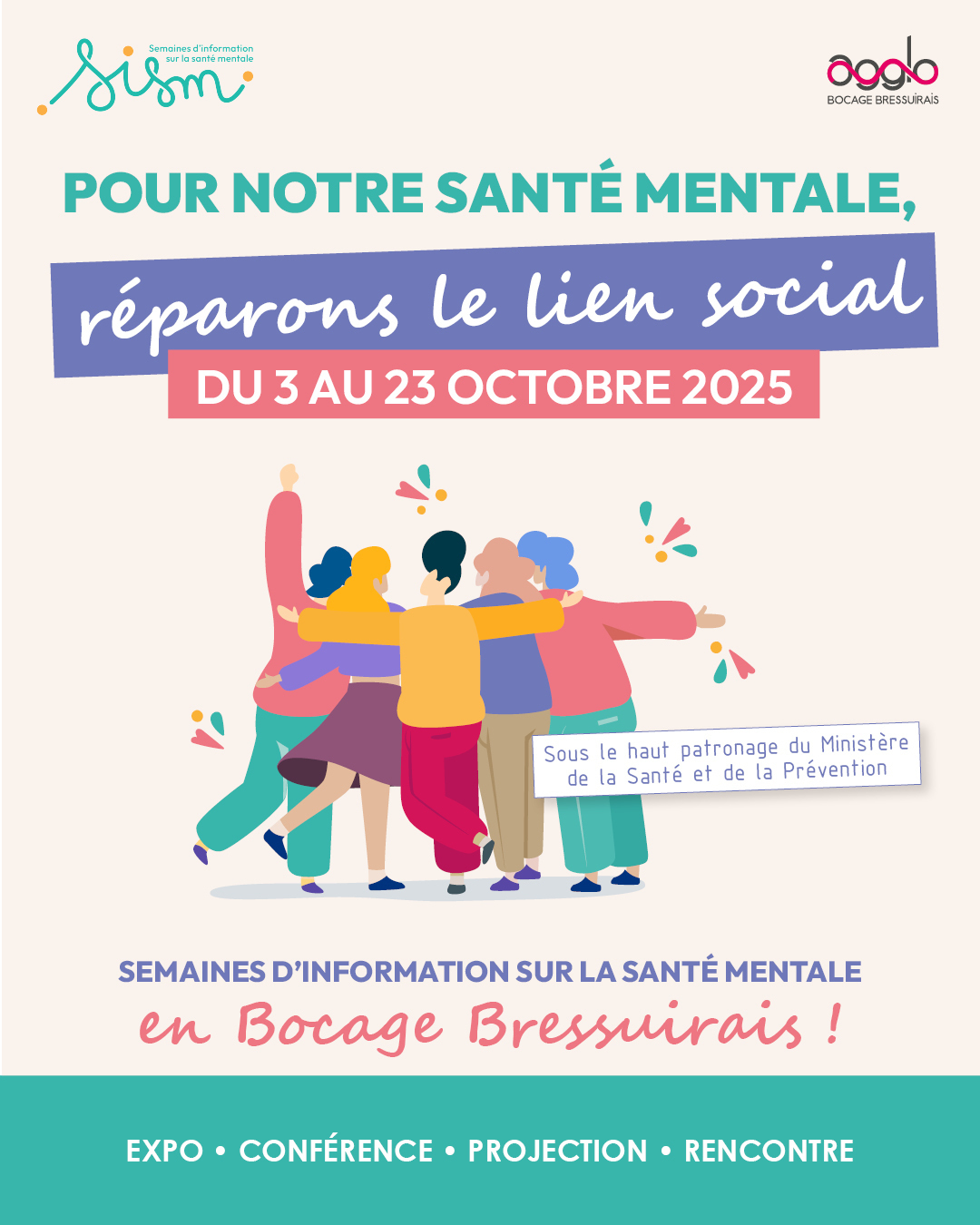 Semaines d'information sur la santé mentale - Du 03 au 23 octobre 2025