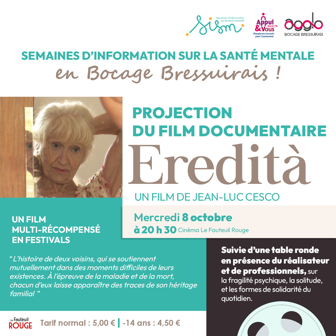 Semaines d'information sur la santé mentale - Projection film documentaire