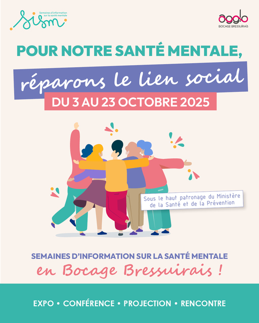 Semaines d'information sur la santé mentale - Du 03 au 23 octobre 2025