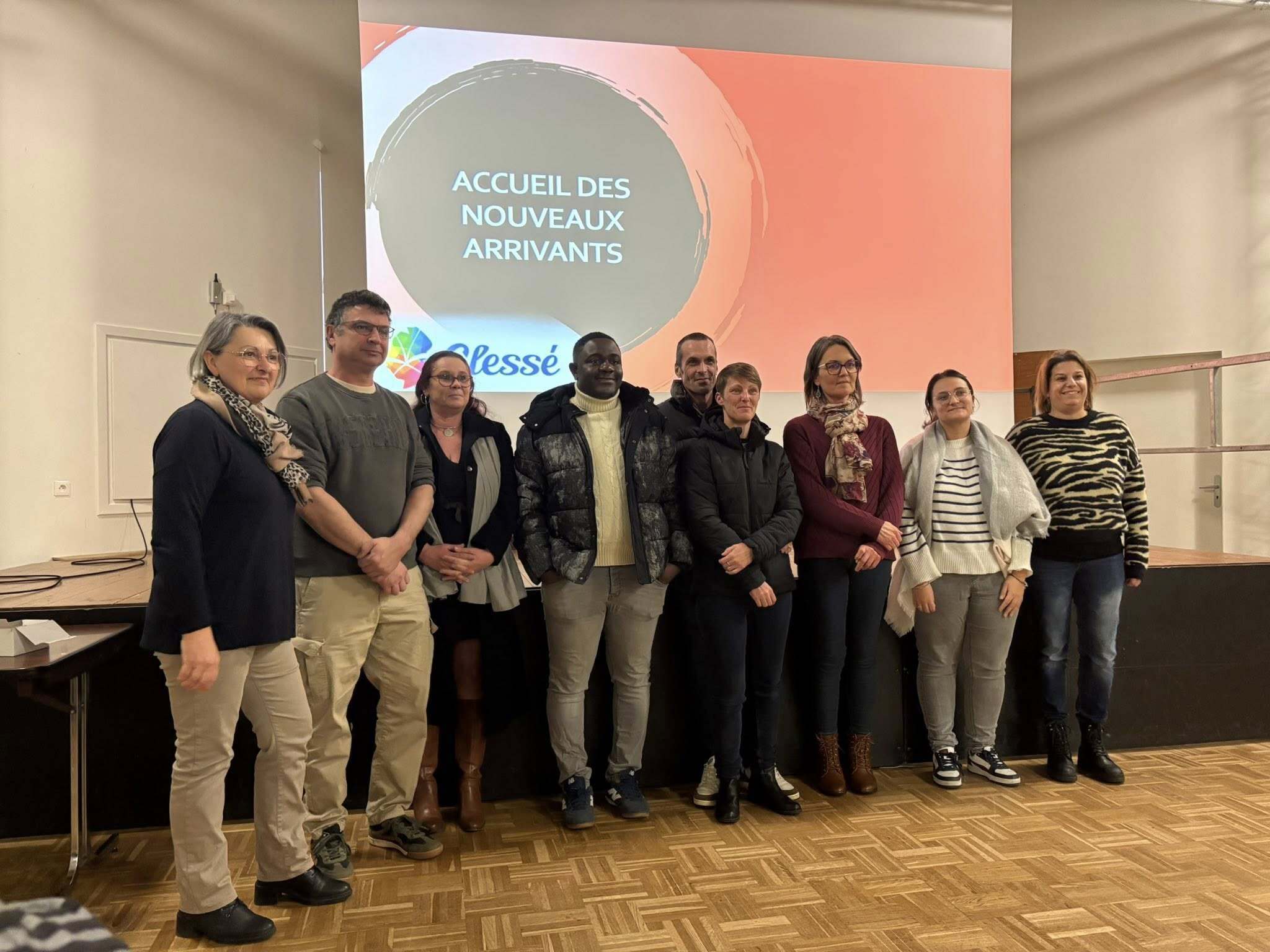 Voeux du maire - nouveaux arrivants